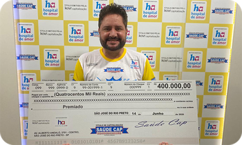 André Luiz Costa, ganhador(a) de R$ 400.000,00 em Votuporanga/SP